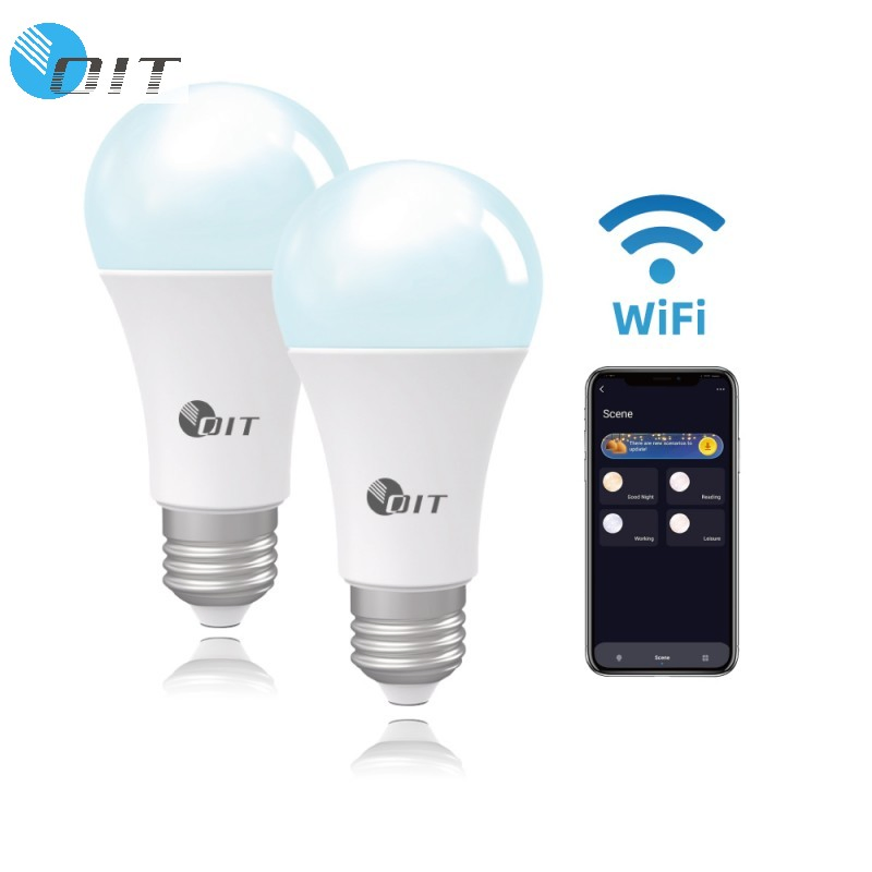Voice-Controlled WiFi LED Bulb for Smart Home Lighting