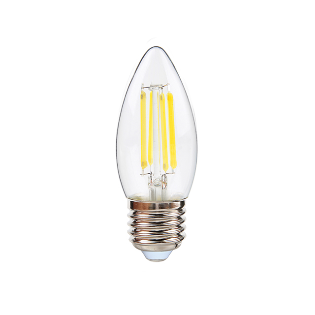 Edison LED Filament Bulbs C35 C37 E27 B22 E14 6W Vintage Light Decorative Home Lighting