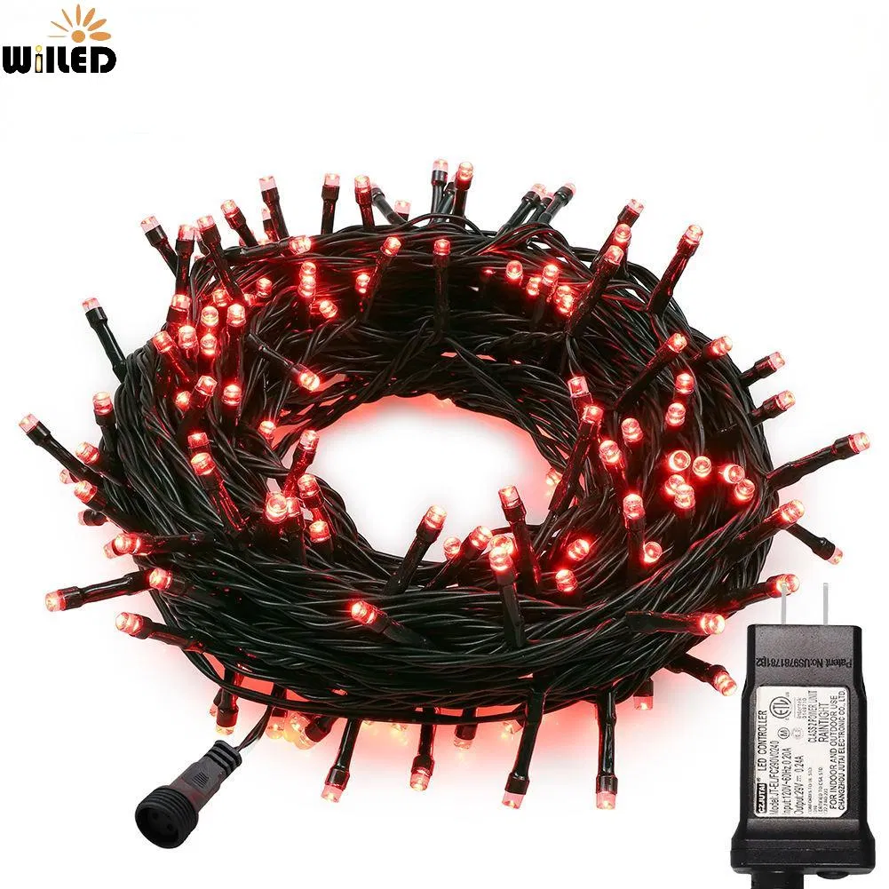 Decoration Starry 66FT 200 LED String Lights Indoor Outdoor LED Fairy Light for Party Holiday Patio Christmas Tree Ornament Lighting Copper Wire