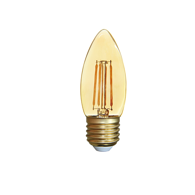 Edison LED Filament Bulbs C35 C37 E27 B22 E14 6W Vintage Light Decorative Home Lighting