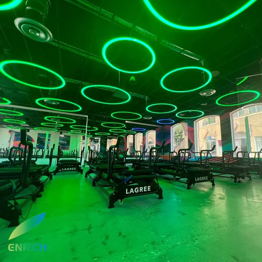 Modern Design Decorative Round LED Chandelier with RGB Lighting