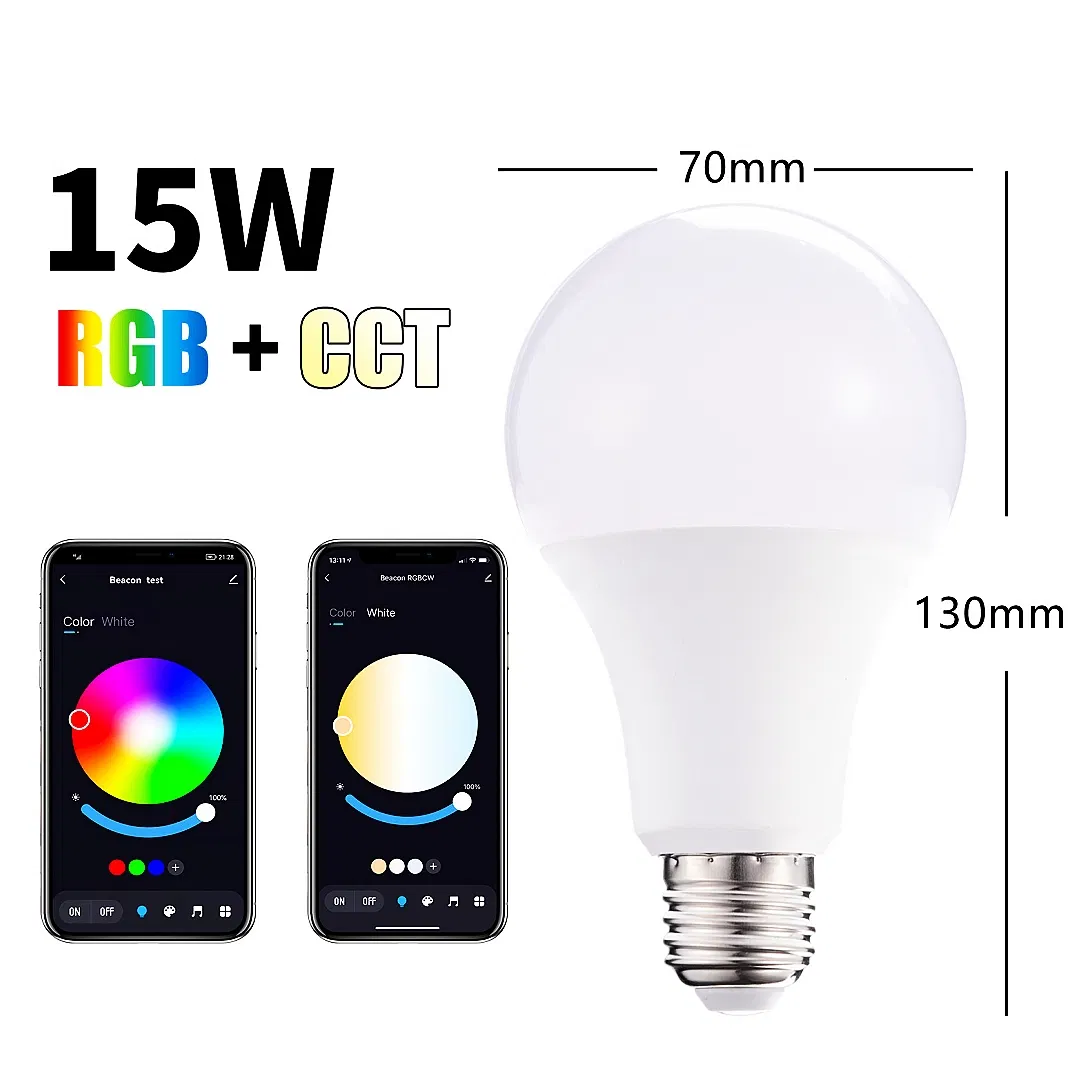 APP Control E27 Smart LED Color Changing Light Bulb