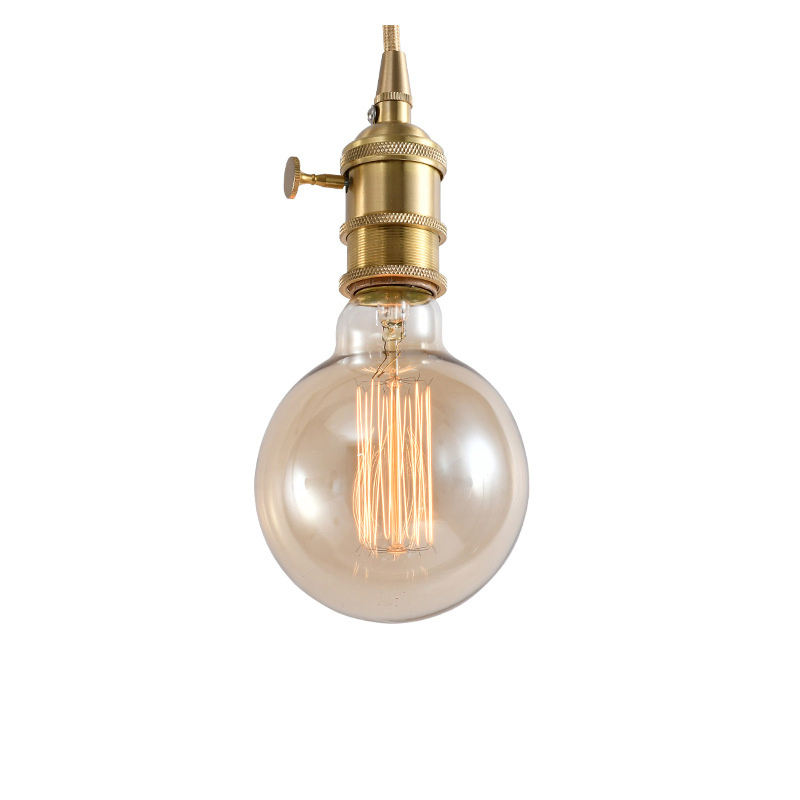 G95 220V 40W Cage Filament Tungsten Edison Vintage Light Bulbs