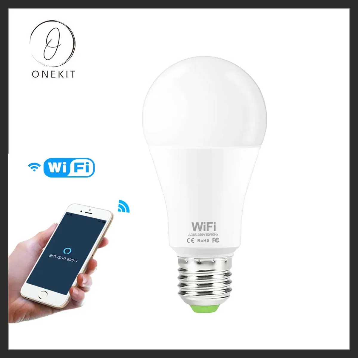 Color Changing Dimmable WiFi Remote Controlled 10W 13W 15 Watt Smart LED Bulb
