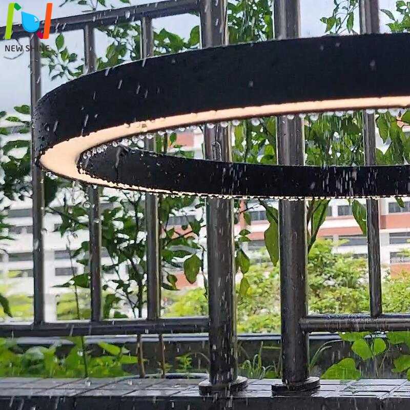 Modern Round Outdoor Lighting 2FT LED Ceiling Lamp Lights Lighting Fixtures for Park