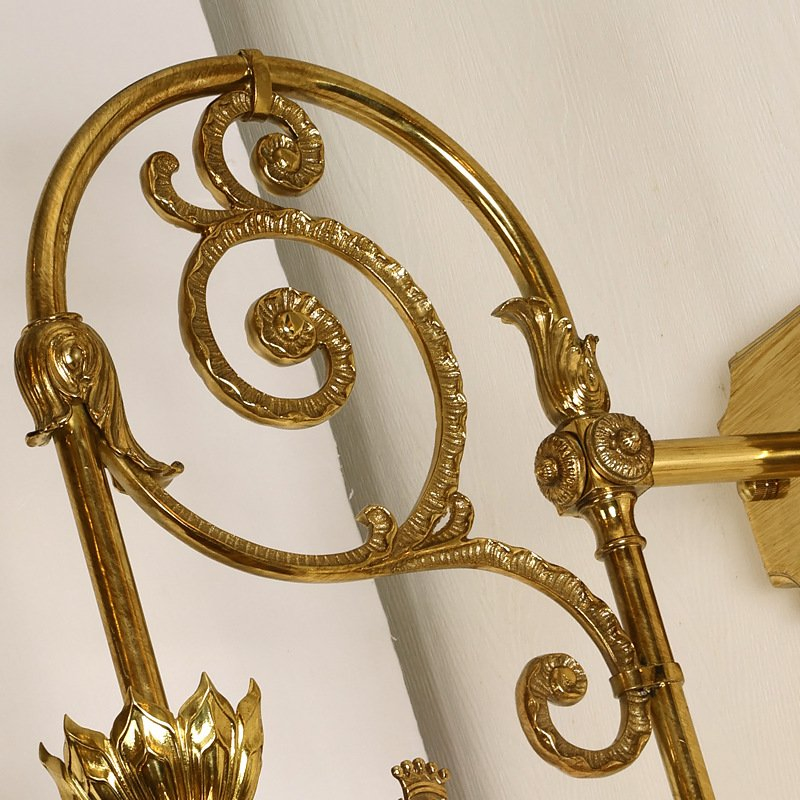 Vintage Chinese Style Lighting Copper Classic Wall Lamp Antique Bronze Sconce for Living Room Bedroom LED Wall Light for Hotel Resort