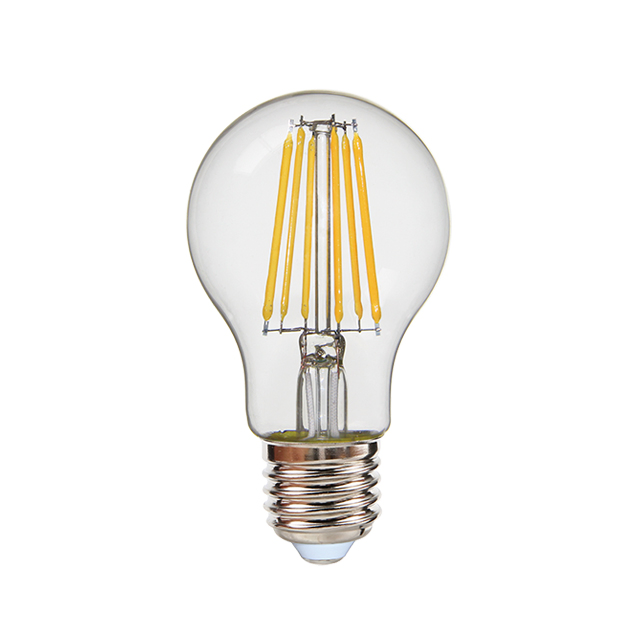 Vintage Light Bulb A60 Edison LED Filament Bulbs 220-240V 4W 400lm E27 Home Lighting LED Filament Bulb Amber Glass