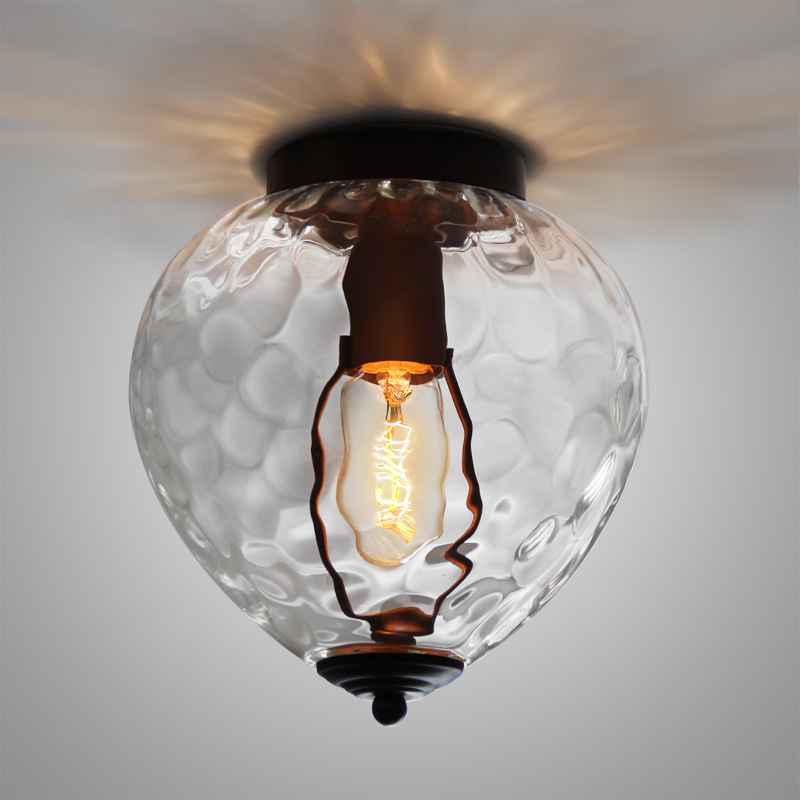 Industrial Glass Ceiling Lights Fixtures for Indoor Home Lighting (WH-LA-24)