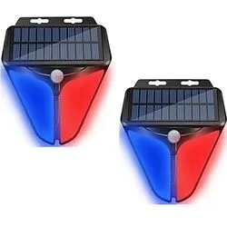 Outdoor Light IP65 Solar Powered Street Light Waterproof Security LED Flood Lights Yard Garden