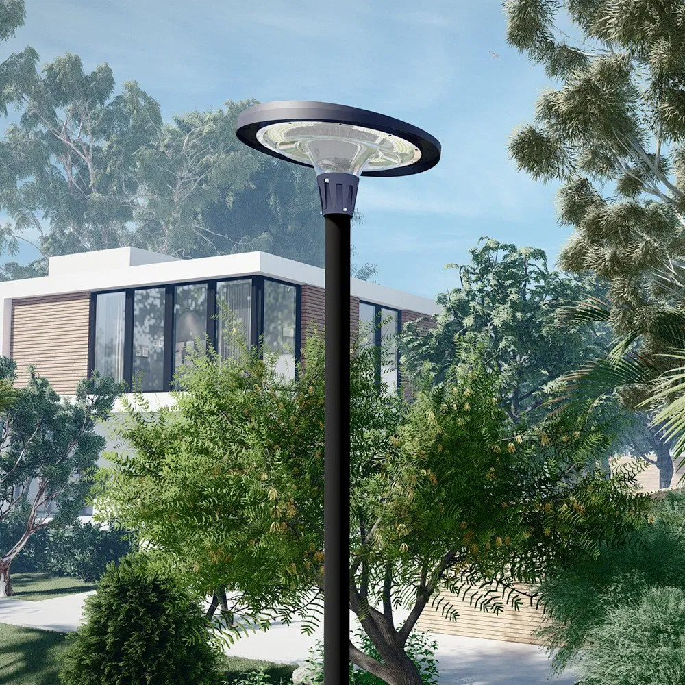 Aluminum ABS IP65 Flood Head Wall/Garden/Yard/Lawn Waterproof Outdoor LED Solar Street Light