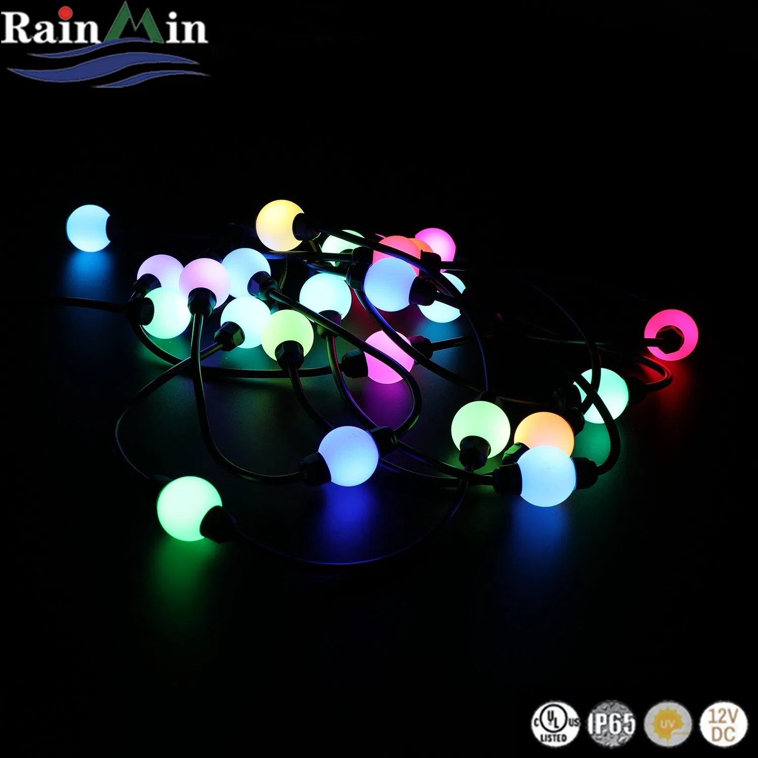 360degree LED String Light Christmas Decoration RGB Triklit Light