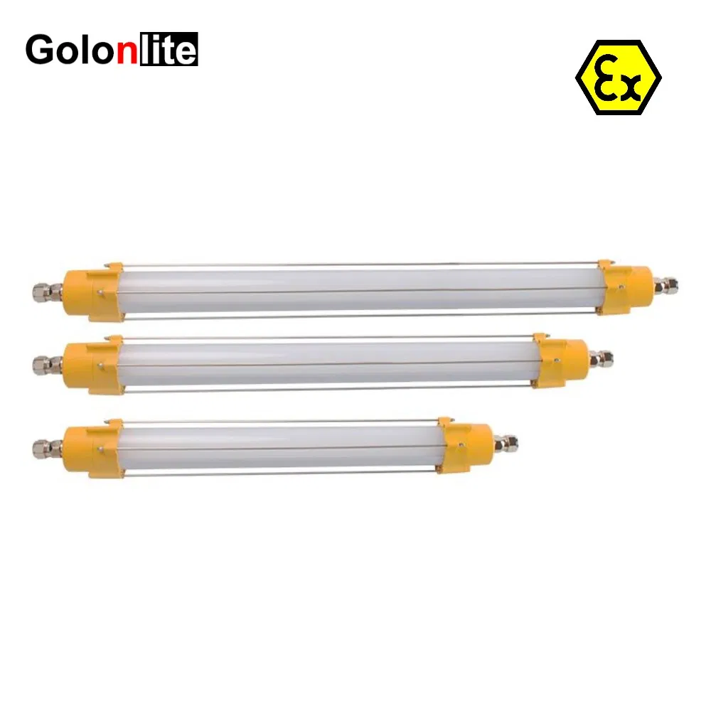 LED Explosion Proof Linear Lighting Fixture for Industrial IP69K