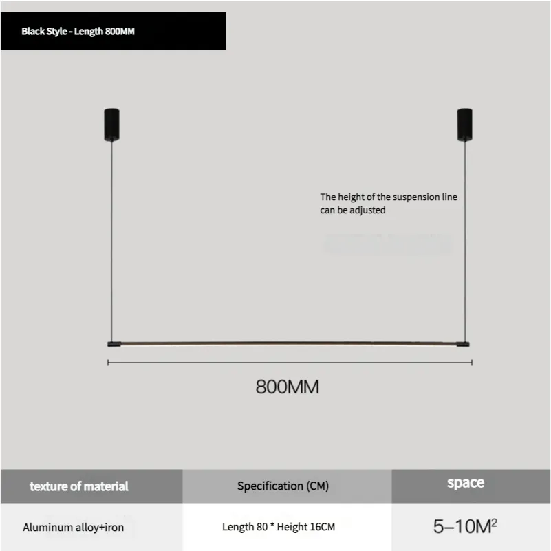 Pendant Light Dimensions