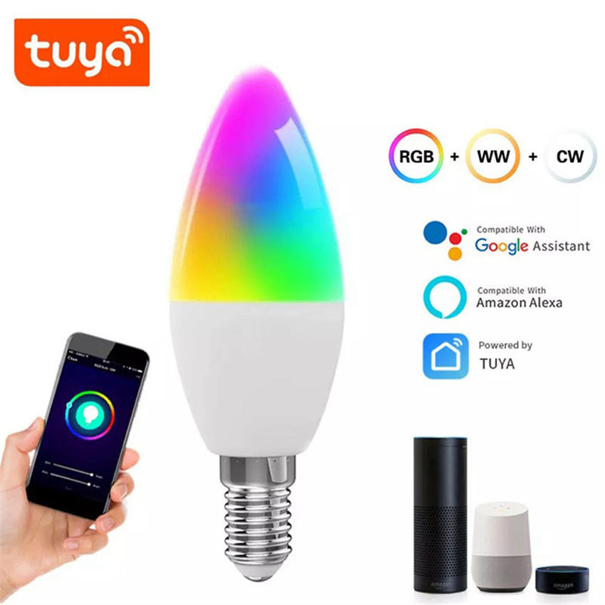 Tuya Smart Bulb Smart Home Color Changing LED Light Bulb