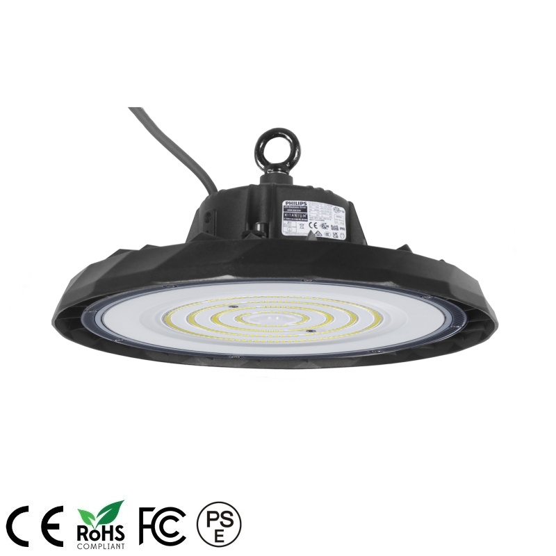 150W UFO LED High Bay 150lm/W Industrial High Bay Lighting Fixtures
