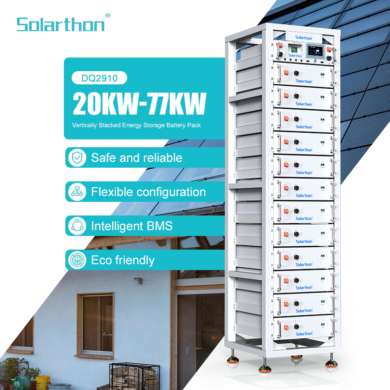 Efficient Rack-Mounted Home Energy Storage Solution with LiFePO4