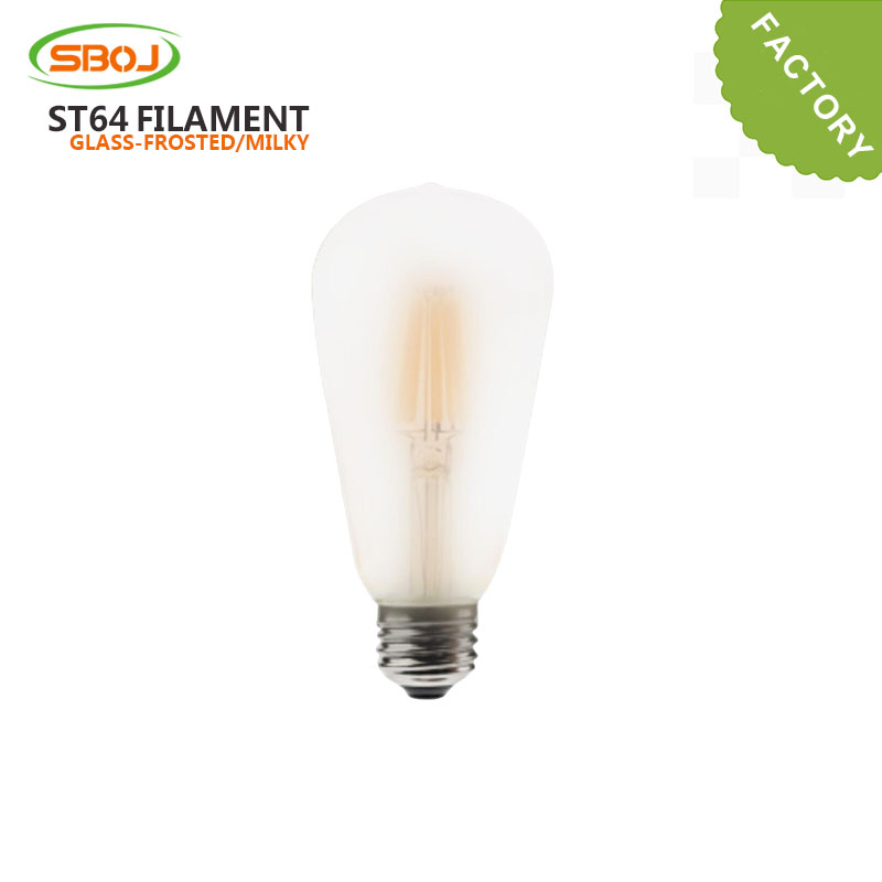 Vintage Edison St64 LED Filament Bulbs for Home Decor