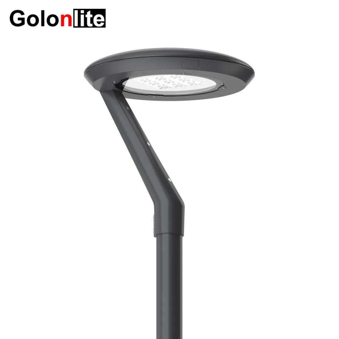 30W -120W Tool Free Opening Outdoor LED Post Top Lighting Fixture