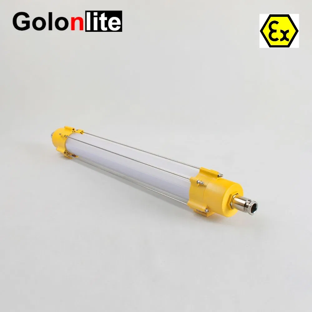 LED Explosion Proof Linear Lighting Fixture for Industrial IP69K