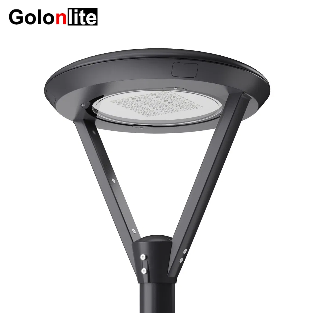 30W -120W Tool Free Opening Outdoor LED Post Top Lighting Fixture