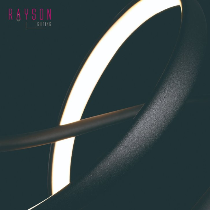 Interior Creative Chandelier Modern Aluminium Pendant Lamp Indoor CCT LED Strip Decorative Dining Room Lighting (1120)