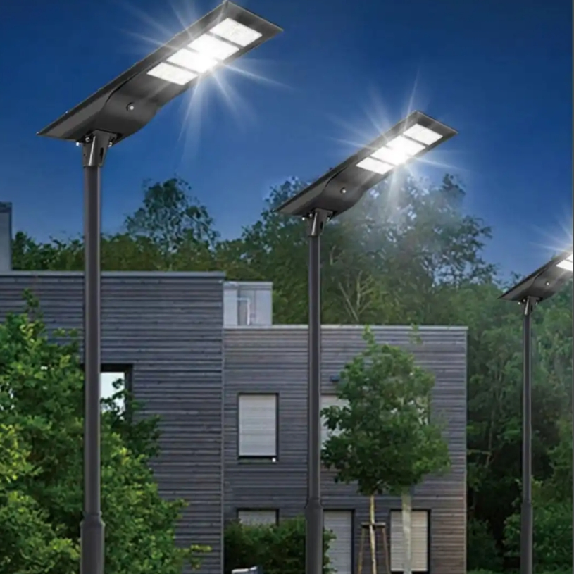 Low Price 5m 20W Integrated All in One Outdoor Lighting Solar Panel System Lamp LED Street Road Lights IP65 LED Flood Garden Wall Yard Park Street Light