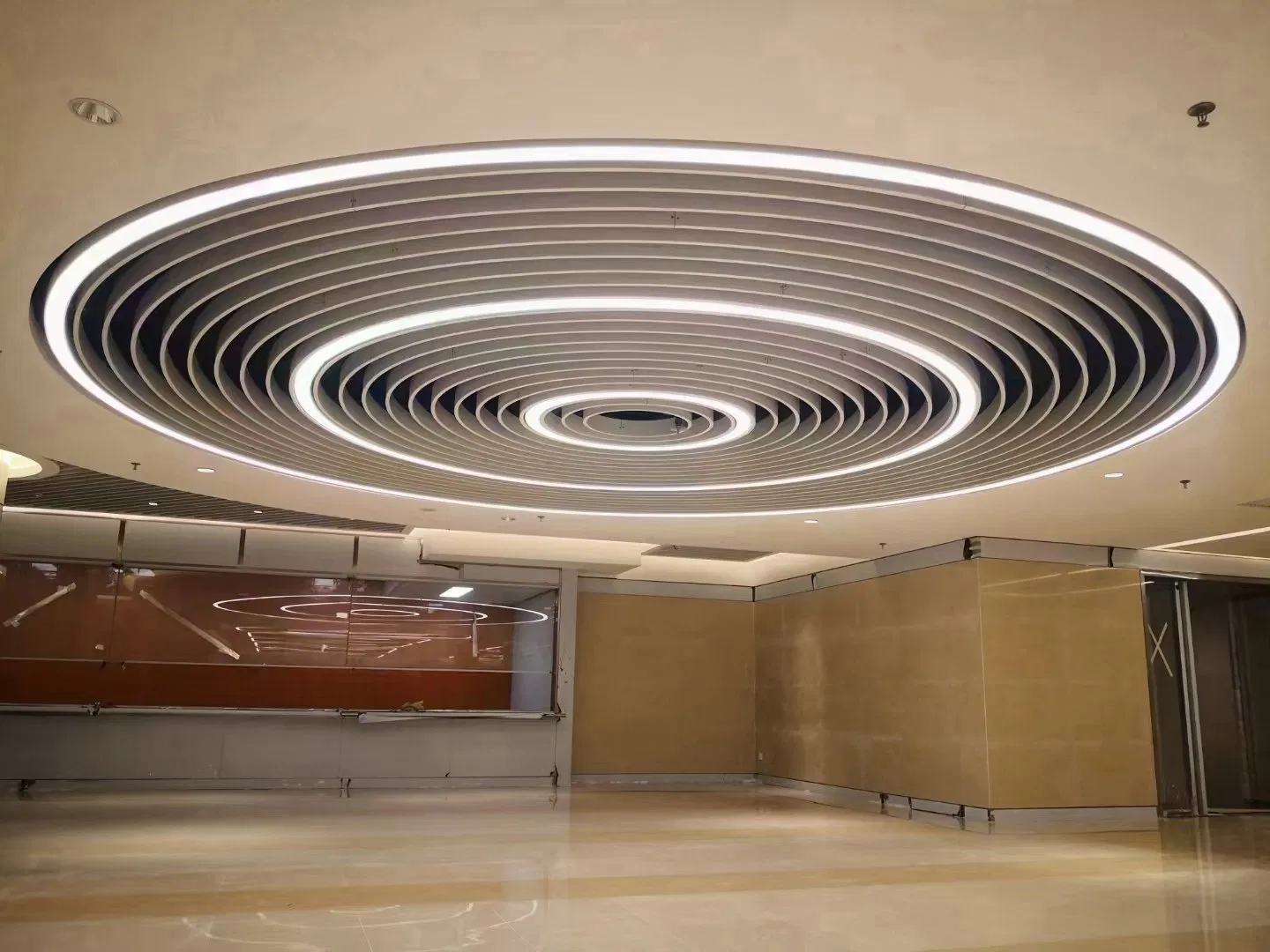 Commercial Office Building Flexible LED Bar Fixture Pendant Linear Light