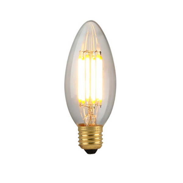 Edison LED Filament Bulbs C35 C37 E27 B22 E14 6W Vintage Light Decorative Home Lighting