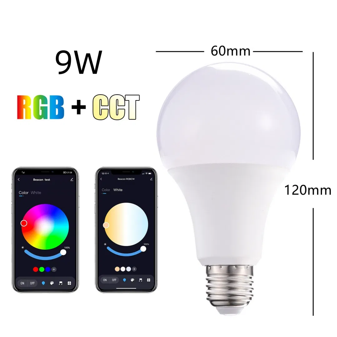 APP Control E27 Smart LED Color Changing Light Bulb