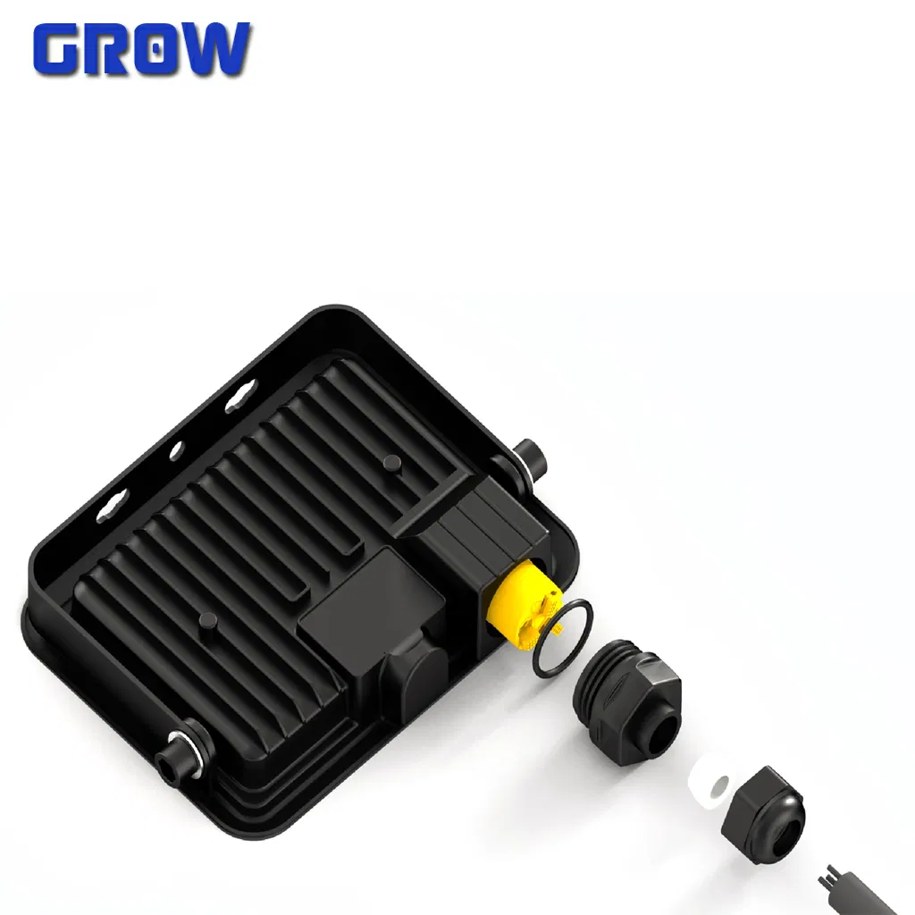 China Manufacturer LED 50W Quick Connector Floodlight with IEC LED Outdoor IP65 Flood Lights for Garden Yard Square Industrial Lighting