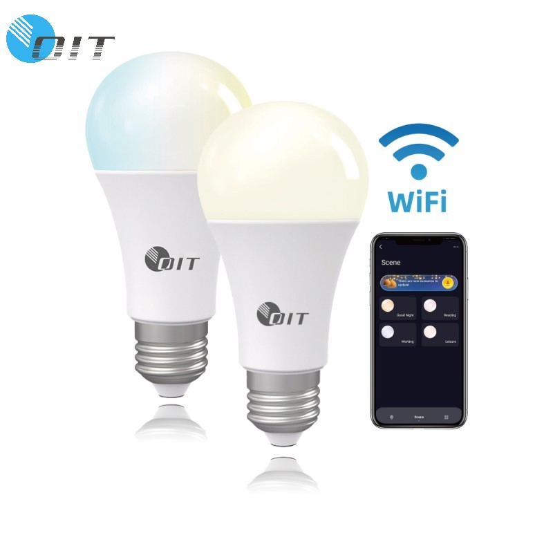 Voice-Controlled WiFi LED Bulb for Smart Home Lighting