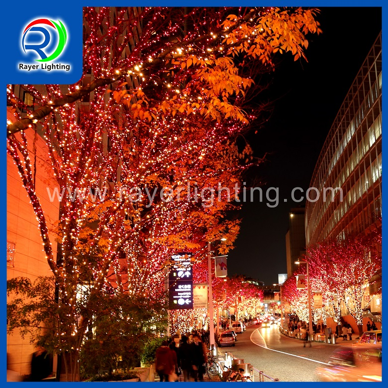 Christmas Beach Palm Tree Light LED String Lights 50FT for Garden Decoration