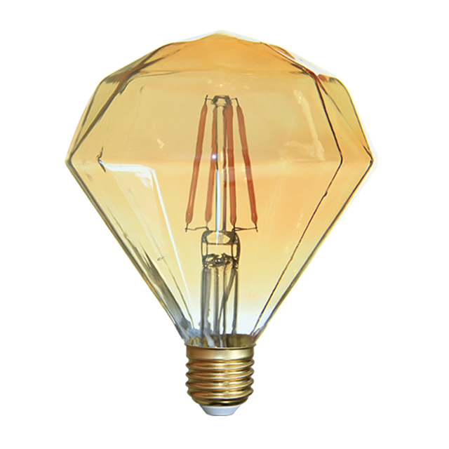 G95 Edison LED Filament Bulbs E27 B22 4W Vintage Light Decorative Amber Glass Special Shape