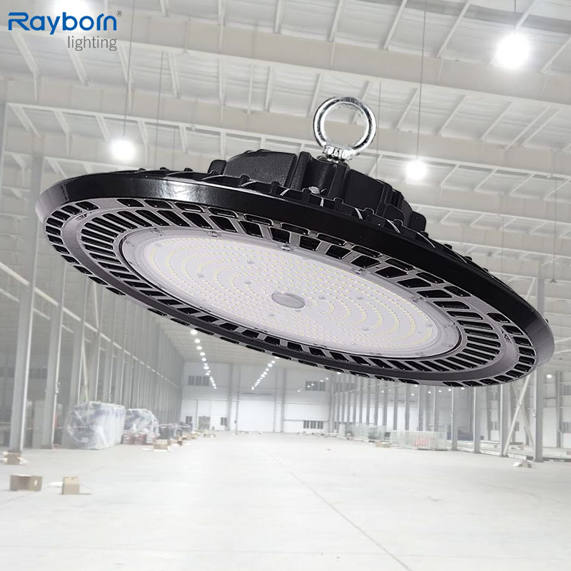 Industrial LED High Bay Light Fixtures 30000 Lumen 100 Watt 150 Watt 200 Watt for Warehouse Lighting