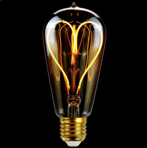 LED Vintage Edison Bulb 4W E27 St64 Bulbs LED Filament Bulbs