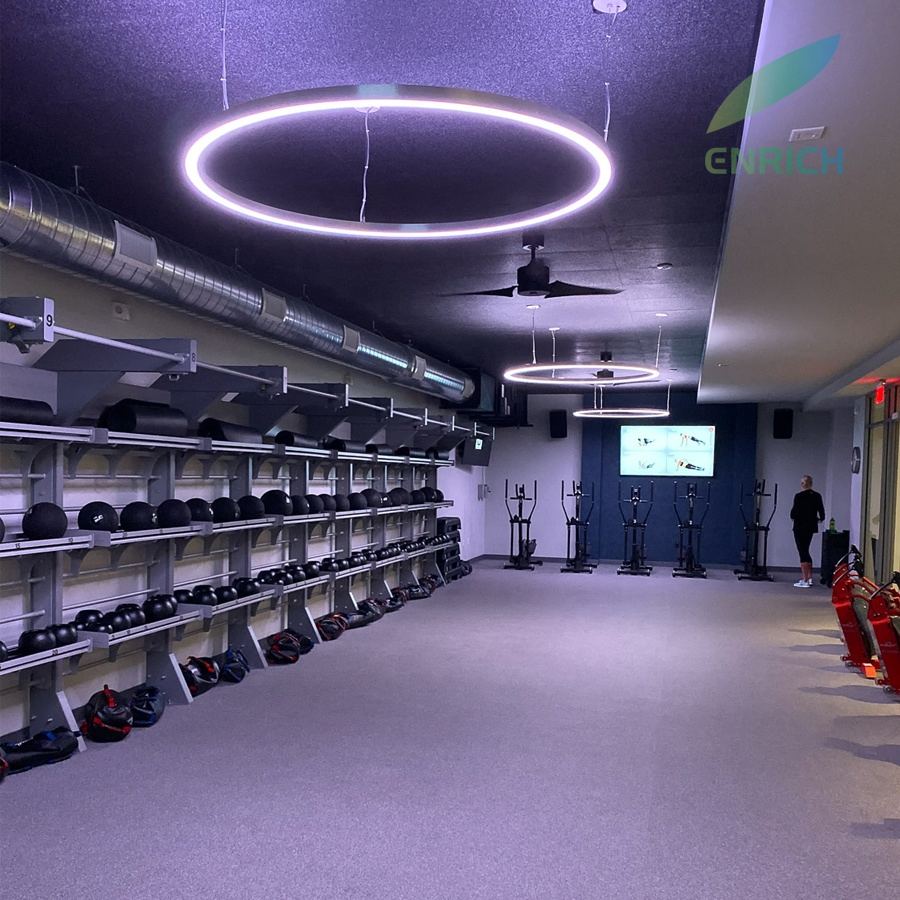 Modern Design Decorative Round LED Chandelier with RGB Lighting