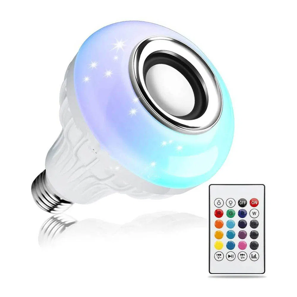 Musical Charger Light Bulb Seeling Light LED Smart UFO Bulb with Remote Controller