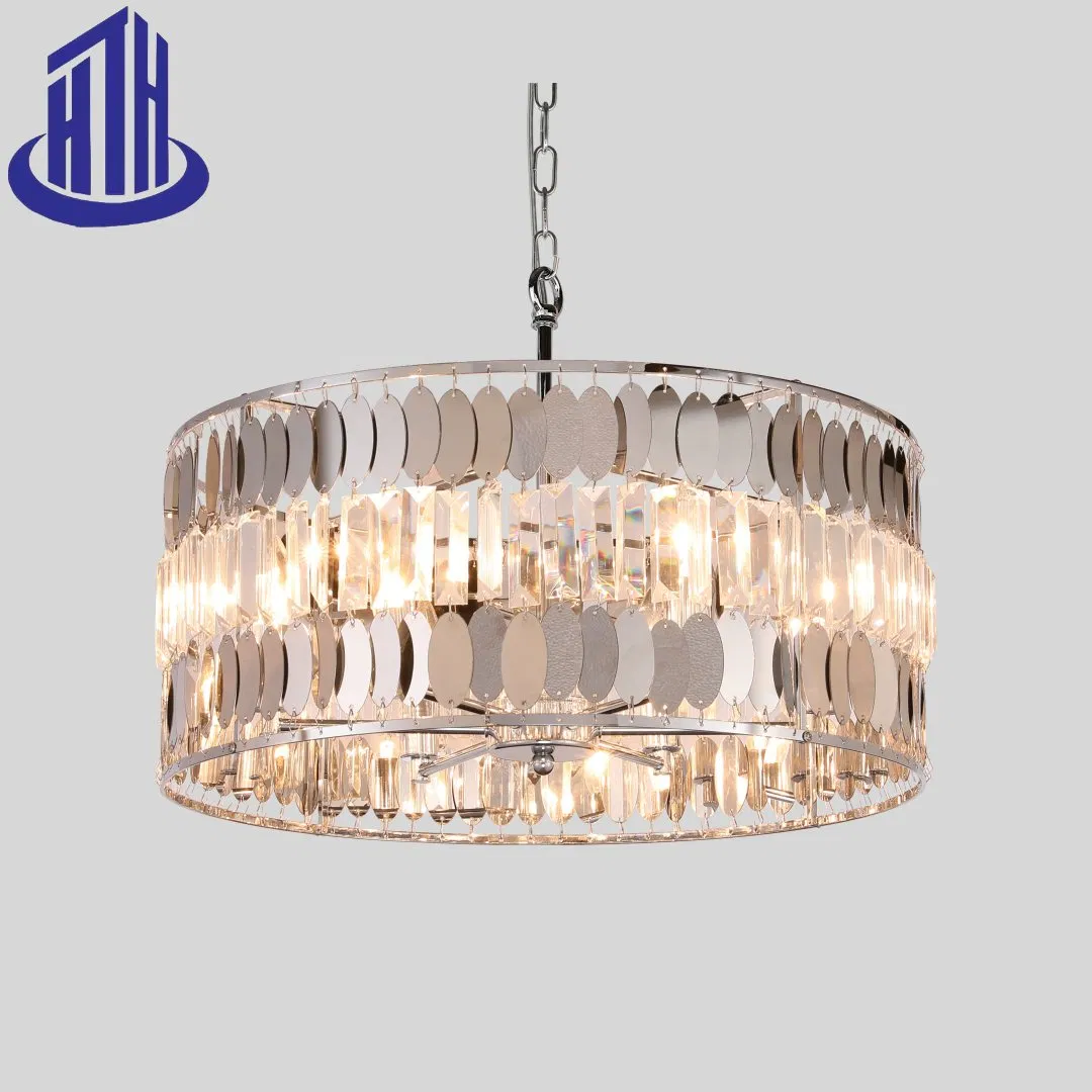 Modern Luxury New Decorative Crystal Interior Ceiling LED Chandelier Pendant Lighting