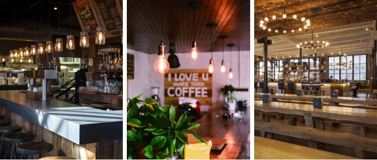 Vintage LED Filament Bulb E27 Globe Edison Light Bulb G125