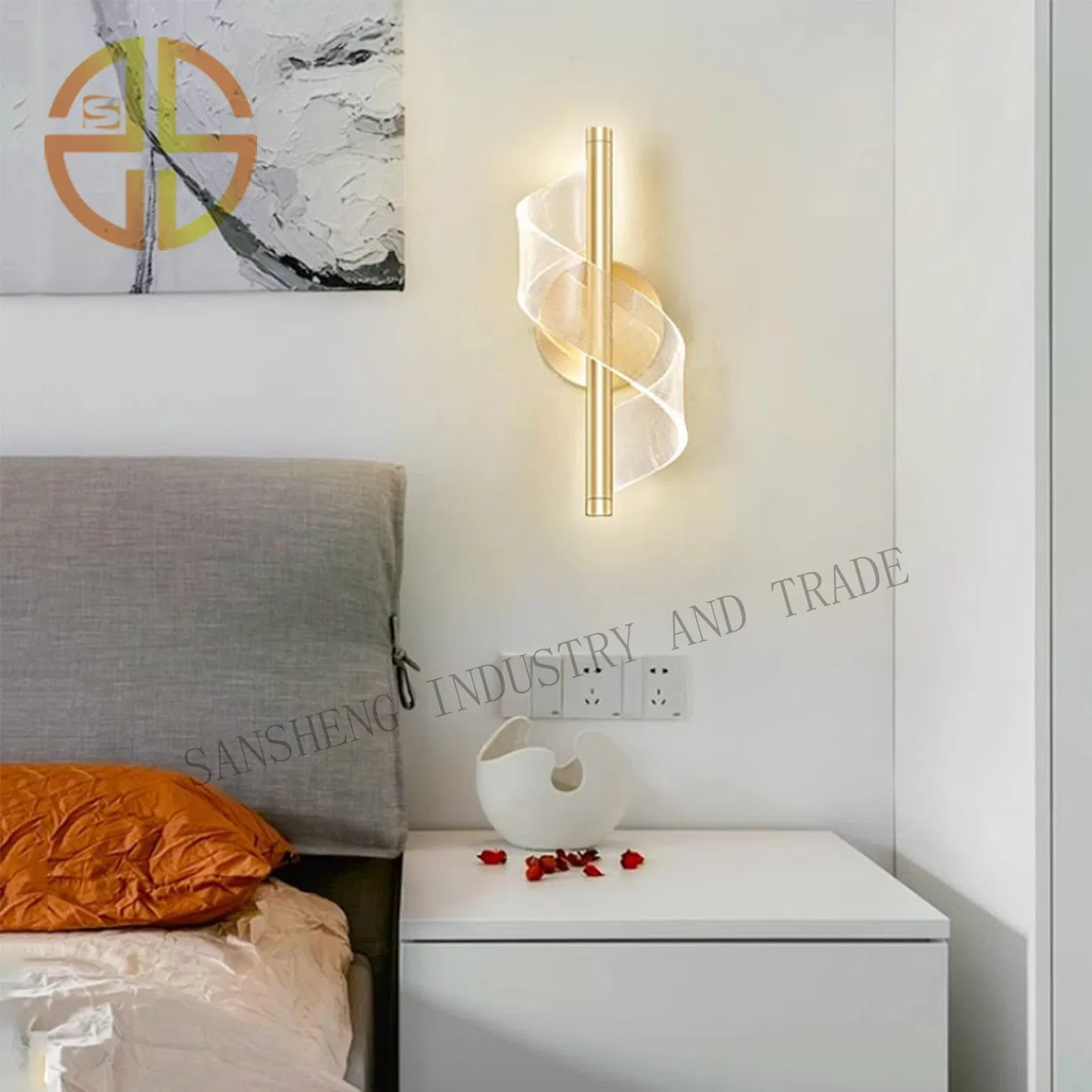 Elegant Chic LED Wall Sconce for Modern Living Spaces