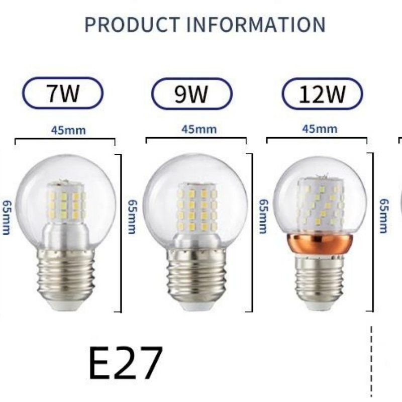 Smart Dimmable LED Bulb with Color Changing Features E27/E14