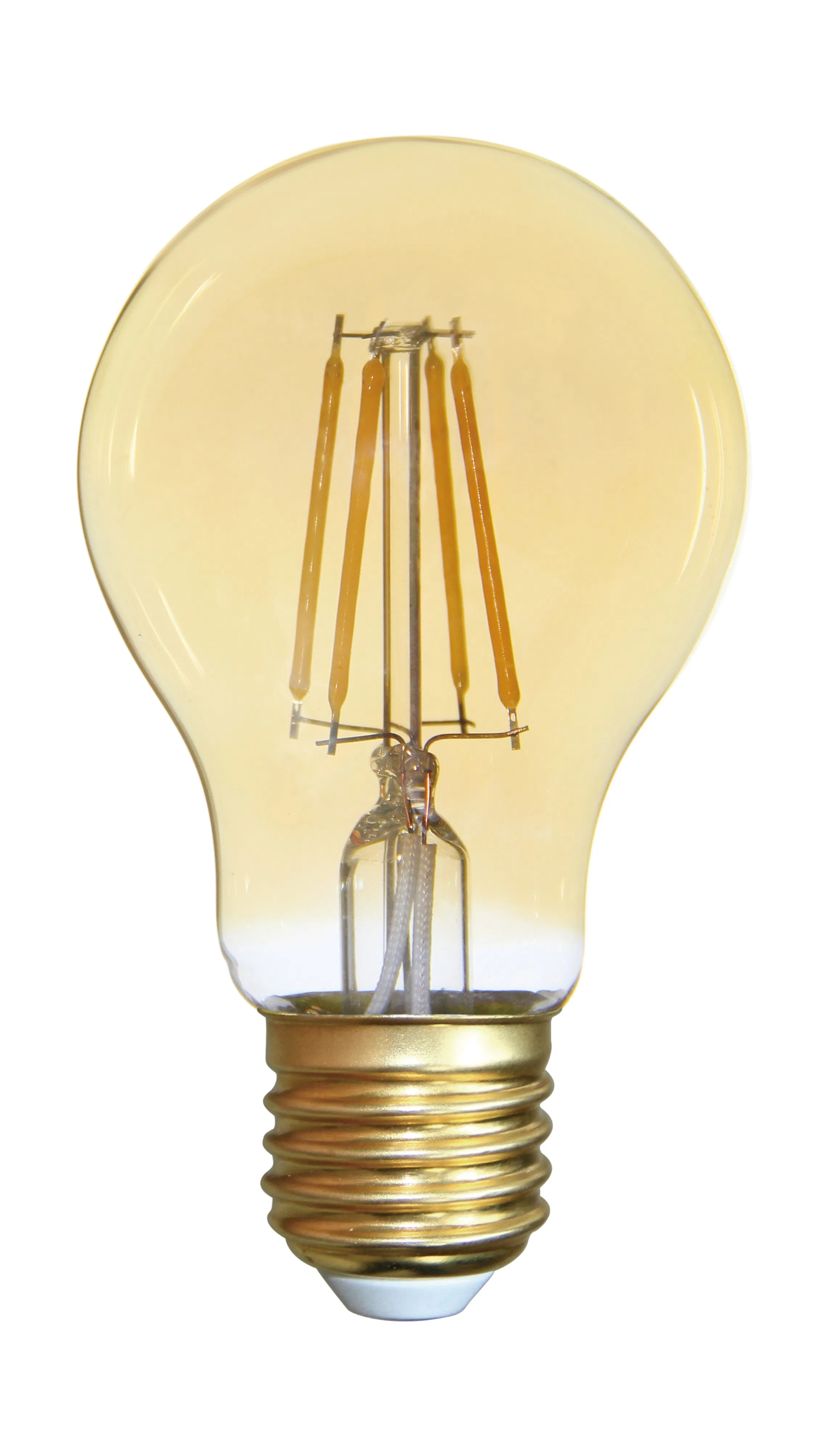 A60 Amber Vintage Edison Bulbs 4W 2200K Non-Dimmable LED Filament Bulbs