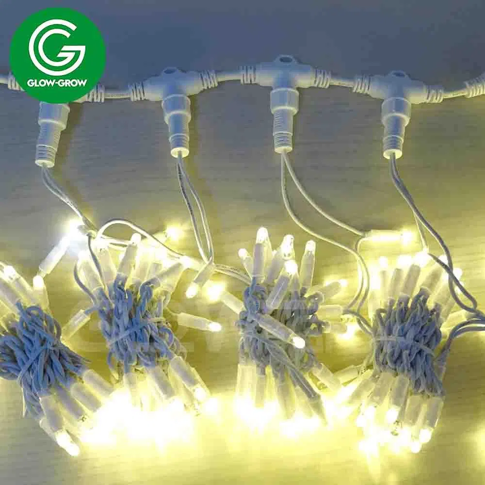 Waterproof LED Curtain Christmas String Light for Wedding Holiday Home Decoration
