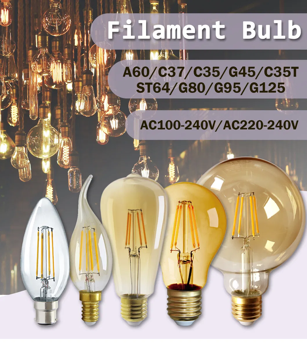 Filament Bulb G80 G95 G125