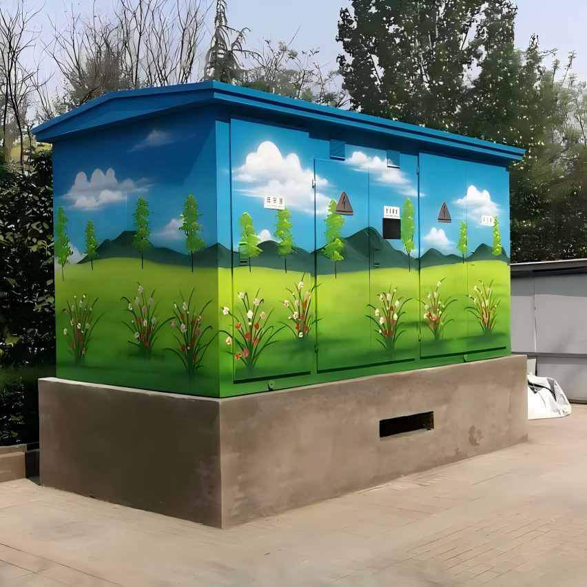 High Voltage Power Supply Box-Type Substation Distribution Solutions Efficient Energy for Power Electronic Instrument Lighting Rectifier Audio Single-Phase