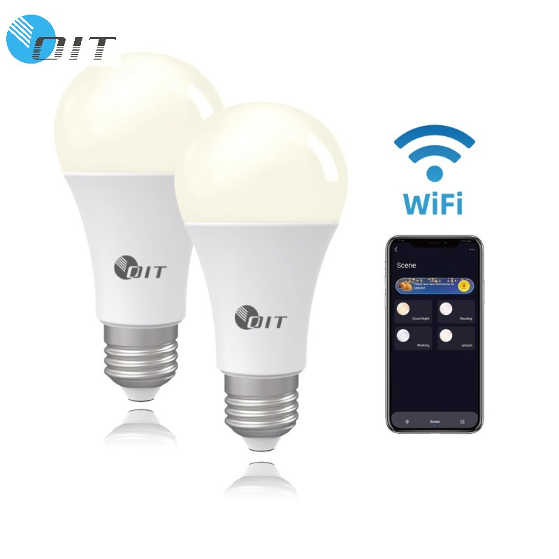 Voice-Controlled WiFi LED Bulb for Smart Home Lighting