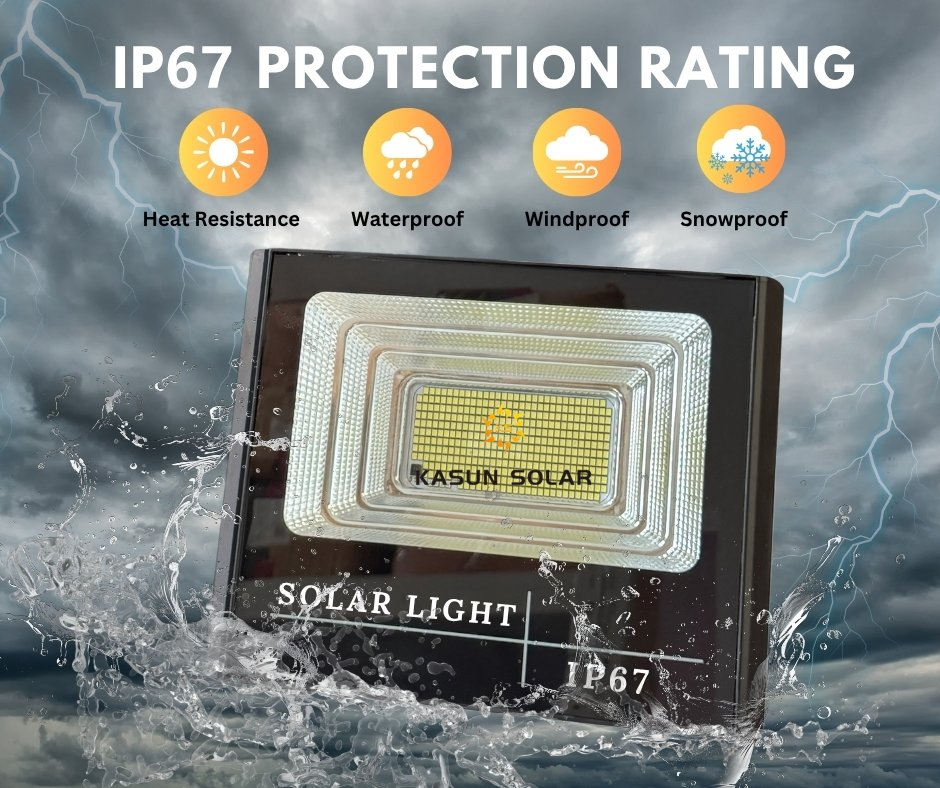 300W Solar Flood Lights Outdoor Waterproof IP67 High Brightness LED Lighting Outside with Remote Solar Floodlights for Yard Patio Garage Parking Lot