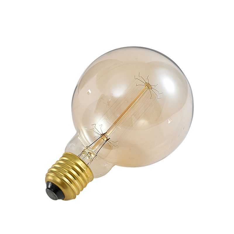 G95 220V 40W Cage Filament Tungsten Edison Vintage Light Bulbs