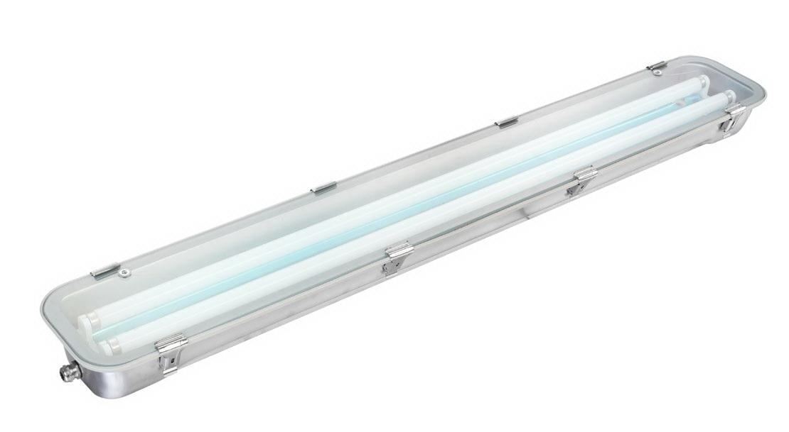 IP65 Industrial Stainless Steel Waterproof Lighting Fixture for T8 Lamp Tube