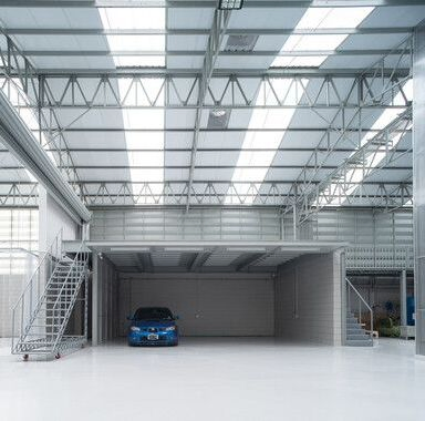 Efficient Prefab Storage Solutions with Integrated Fire Protection Systems